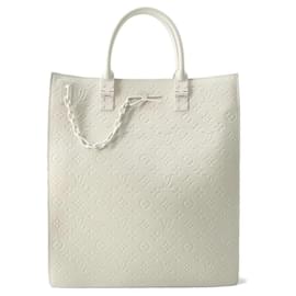 Louis Vuitton-Louis Vuitton Taurillon Leather Tote Bag-White