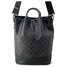 Louis Vuitton-Louis Vuitton Monogram Eclipse Shoulder Bag-Black