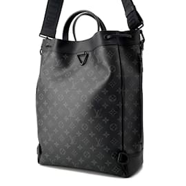 Louis Vuitton-Louis Vuitton Monogram Eclipse Shoulder Bag-Black