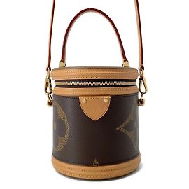 Louis Vuitton Monogram Giant Cannes Handbag Black