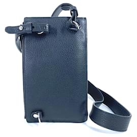 Fendi-Fendi 7AS034 Crossbody Pochette Shoulder Bag-Black