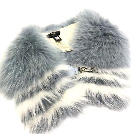 Fendi FNG426 Sciarpa Snood Blu Blu