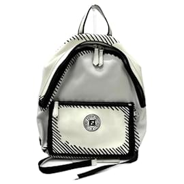 Fendi-Fendi 7VZ042 Joshua Vidas California Sky Bag Backpack-White
