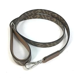 Fendi-Fendi 8AC012 Zucca Pet Dog Walk Lead-Brown