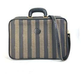 Fendi-Fendi Pecan 2WAY Business Bag-Brown