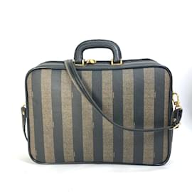 Fendi-Fendi Pecan 2WAY Business Bag-Brown