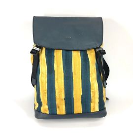 Sac à dos jaune Fendi Jaune