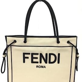 Fendi-Fendi 8BH379 Large Tote Bag-Beige