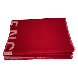Cachecol de lã vermelho Balenciaga Vermelho