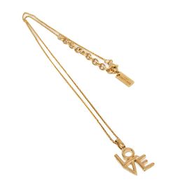 Yves Saint Laurent LOVE 669087 Collier Pendentif Plaqué Or Doré