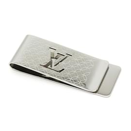 Louis Vuitton-Louis Vuitton Silver Money Clip-Silvery