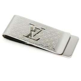 Louis Vuitton-Louis Vuitton Silver Money Clip-Silvery