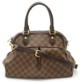 Louis Vuitton-Bolsa Louis Vuitton Damier Trevi PM-Damier ebene