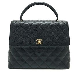Borsa in pelle nera Chanel Nero