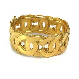 Pulseira de ouro Chanel Dourado