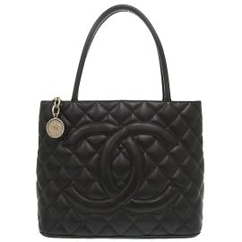 Chanel Reissue Tote in Black Caviar Leather Black