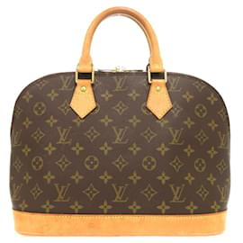 Louis Vuitton-Louis Vuitton Alma Monogram Handbag-Brown