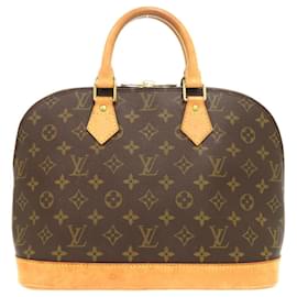 Louis Vuitton-Louis Vuitton Alma Monogram Handbag-Brown