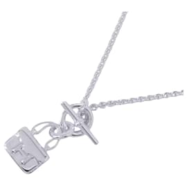 Hermès-Pendentif Constance Amulette Hermes-Argenté