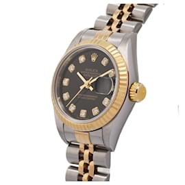 Rolex-Montre Femme Rolex Datejust 10P Diamant 69173G-Autre