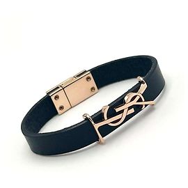 Bracciale charm da donna Yves Saint Laurent Nero