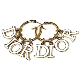 Christian Dior-Christian Dior Women's Hoop Earrings-Other