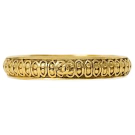 Chanel-Pulseira de bangles em ouro Chanel Coco-Dourado