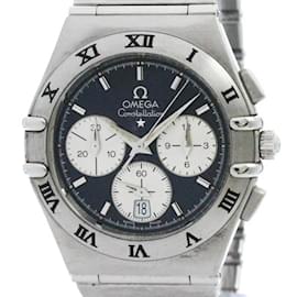 Omega-OMEGA Constellation Chronograph Steel Quartz Mens Watch 1542.40-Other