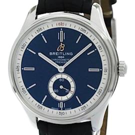 Breitling-Breitling Premier Steel Leather Automatic Men's Watch A37340-Other