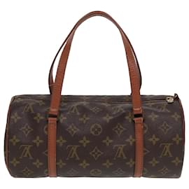 Louis Vuitton-LOUIS VUITTON Monogram Papillon 30 Hand Bag M51385 LV Auth 79969-Monogram