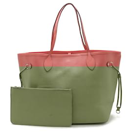 Louis Vuitton-Louis Vuitton Epi Neverfull MM Tote Bag-Pink,Coral