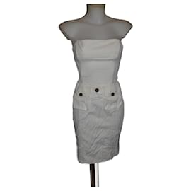 Dsquared2 vestido blanco Blanco