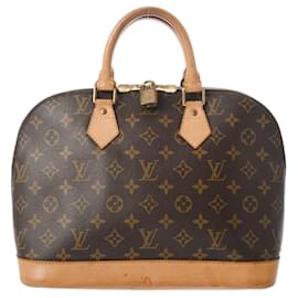 Louis Vuitton-Louis Vuitton Monogram Alma Handbag-Brown