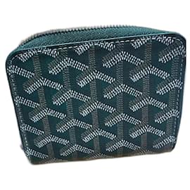 Goyard-Small Matignon wallet by GOYARD.-Green