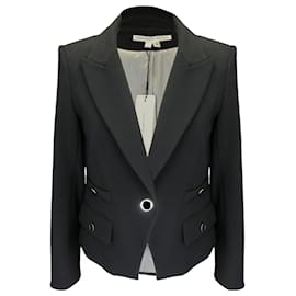 Veronica Beard Black Roya Dickey Jacket Black