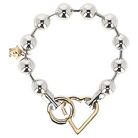Bracciale a catena funky placcato in oro di Versace D'oro