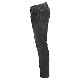 Dolce & Gabbana-Dolce & Gabbana Straight Leg Jeans in Grey Denim-Grey