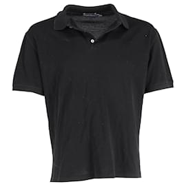 Ralph Lauren-Ralph Lauren Polo Shirt in Black Cotton-Black