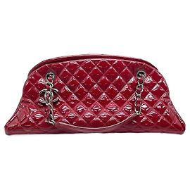 Bolso Chanel Rojo de charol Roja