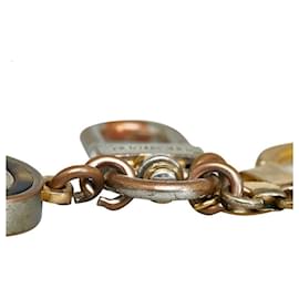 Louis Vuitton-Louis Vuitton Plastic Plated Porte Cles Confidence Charm M65088-Brown