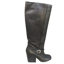 Robert Clergerie Barry leather boots black Black