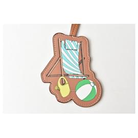 Tod's-Tod's Leather Bag Charm Keychain-Multiple colors