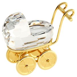 Ornamento de cristal Swarovski Carrinho de bebê Outro