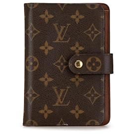 Louis Vuitton-Louis Vuitton Monogram Porte Papier Bi-fold Wallet-Brown