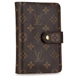 Louis Vuitton-Louis Vuitton Monogram Porte Papier Bi-fold Wallet-Brown