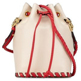 Bolso de Hombro Mon Tresor de FENDI Roja Beige
