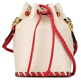 Fendi-Sac à épaule Mon Tresor de FENDI-Rouge,Beige