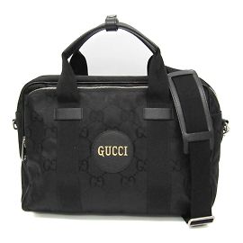 Borsa a spalla in nylon per uomo Gucci Off The Grid 674299 Nero