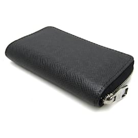 Louis Vuitton-Porte-monnaie Zippy en Taiga Louis Vuitton-Gris