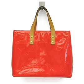 Sac à main Louis Vuitton Monogram Vernis Reade PM Rouge